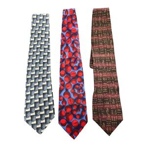 LOT of 3 Jerry‎ Garcia Grateful Dead Ties Neckties Silk Collection